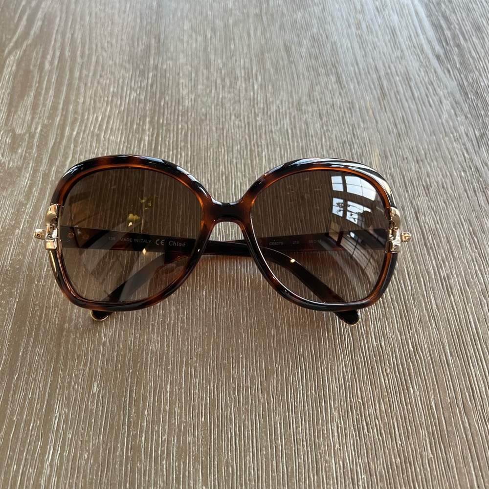 Chloe oversized sunglasses
